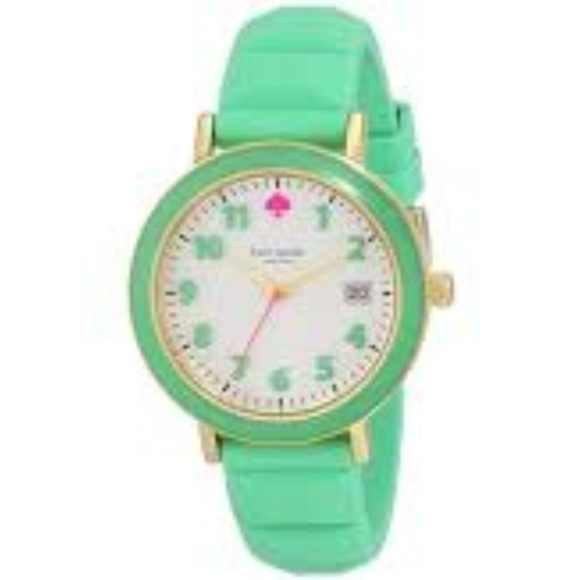 kate spade Accessories - Kate Spade Mint Green Watch 1YRU0136 In Box